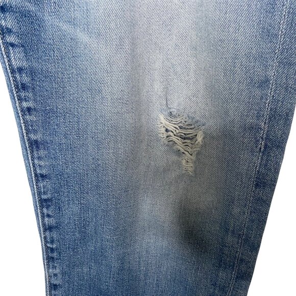 Adriano Goldschmied AG Denim Jeans Mens 34x34 (34x32) Blue Distressed Stretch Mi - Picture 15 of 16